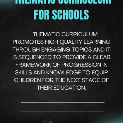 adeyanju taiwo thematic curriculum