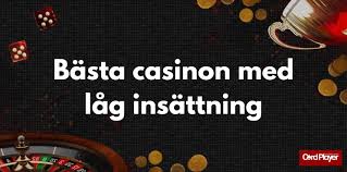 Casino med Låg Insättning - Spela För Låga Kostnader